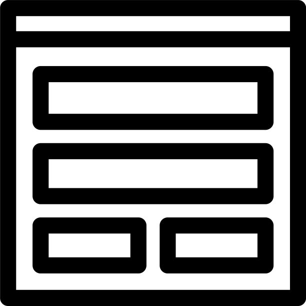 布局图标或标识孤立的标志符号图片下载