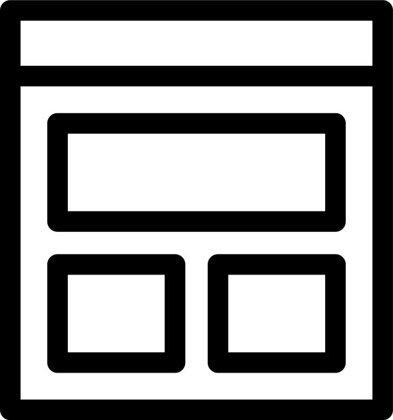 布局图标或标识孤立的标志符号图片下载