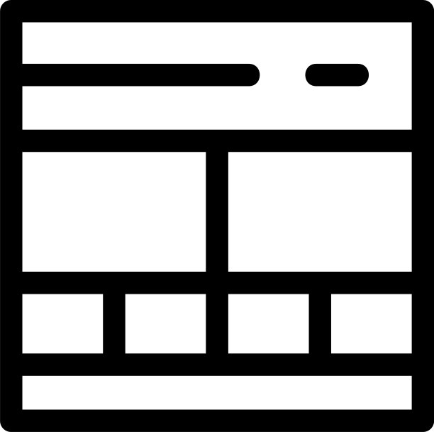 布局图标或标识孤立的标志符号图片下载