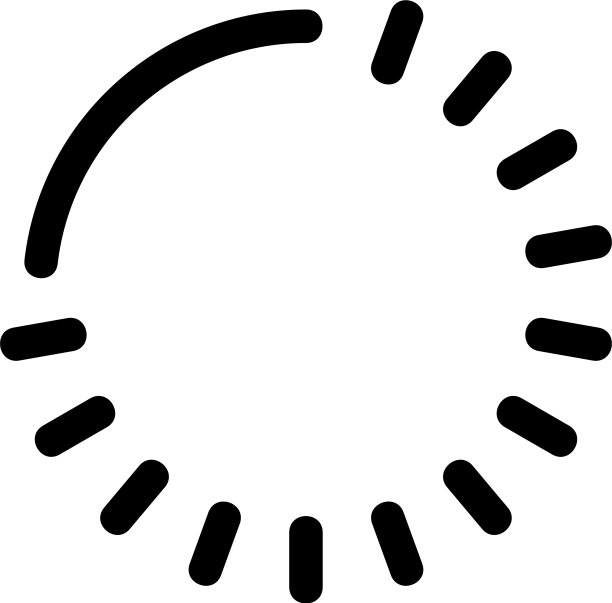 加载图标或Logo孤立标志符号图片下载