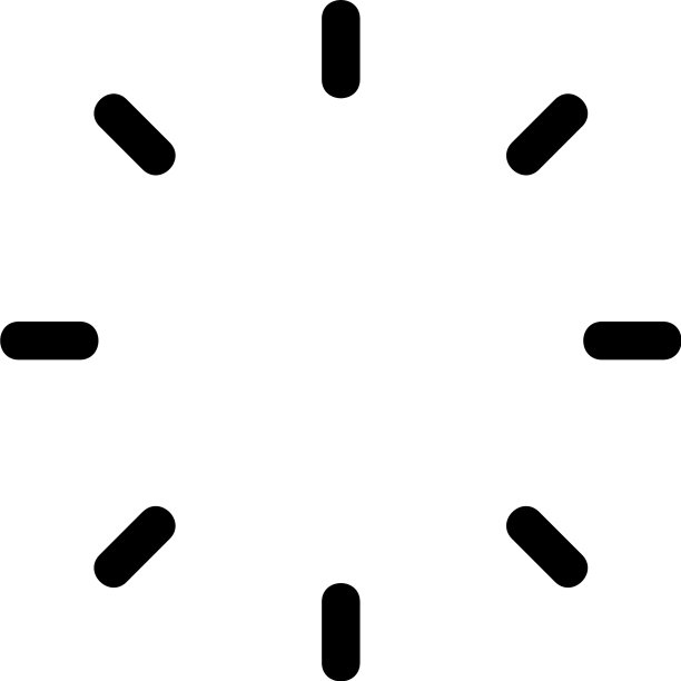 加载图标或Logo孤立标志符号图片下载