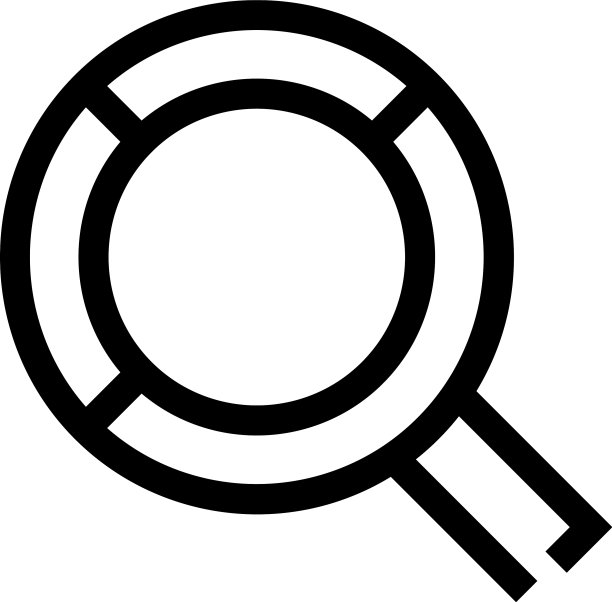 放大图标或标志孤立的标志符号图片下载