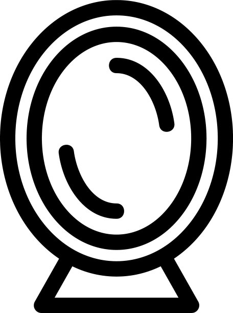 镜像图标或标志孤立的标志符号图片下载