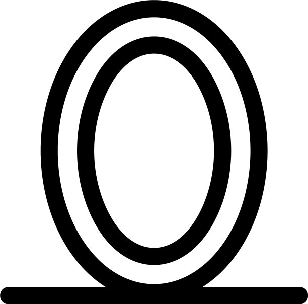 镜像图标或标志孤立的标志符号图片下载