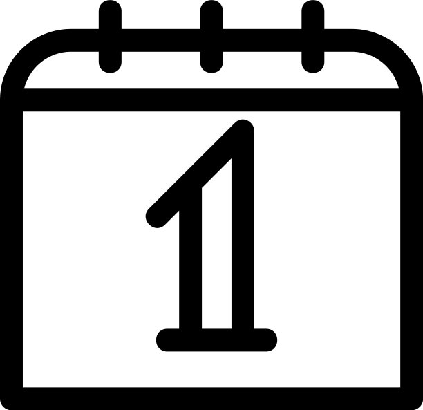 新年标志或标志孤立标志符号图片下载