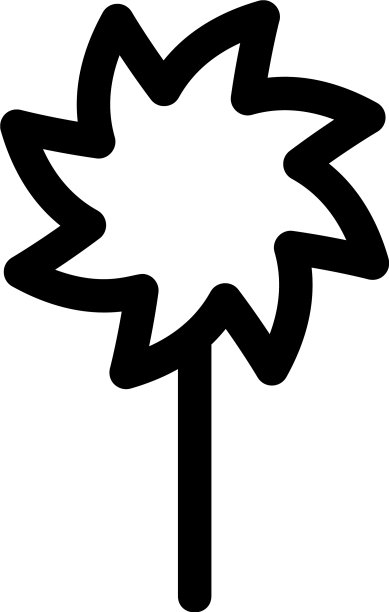 风车图标或标志孤立符号符号图片下载