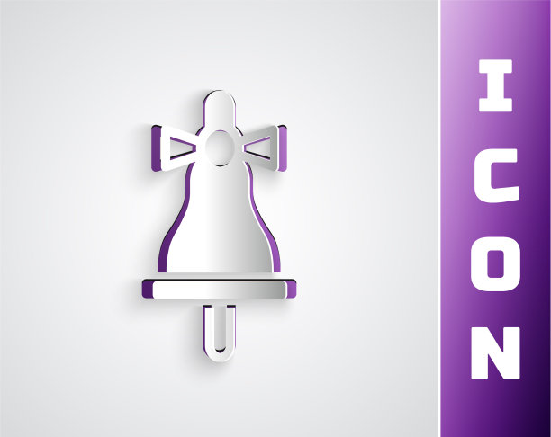 剪纸圣诞快乐铃声图标图片下载