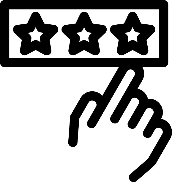 评级图标或标志孤立符号符号图片下载
