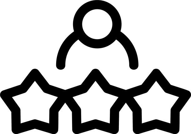 评级图标或标志孤立符号符号图片下载