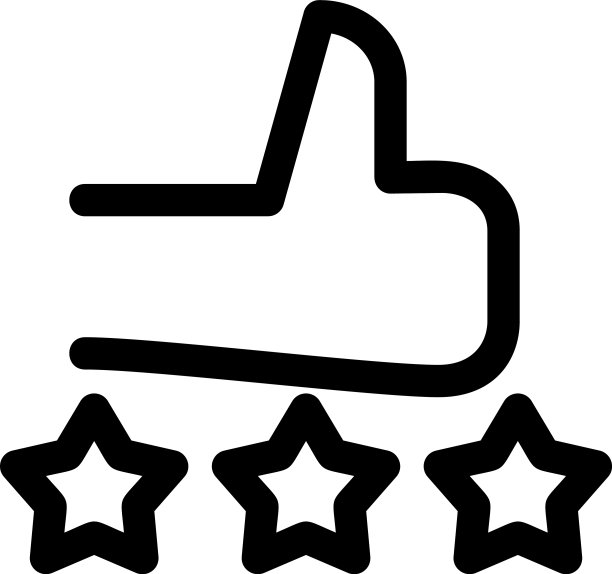 评级图标或标志孤立符号符号图片下载