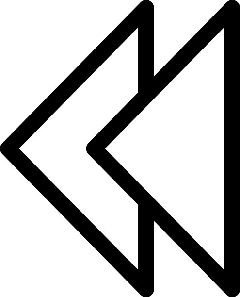 反向图标或标志孤立的标志符号图片下载