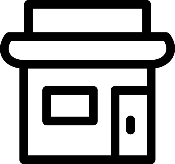 商店图标或Logo孤立标志图片下载