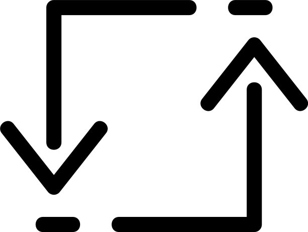 Shuffle图标或标志孤立符号符号图片下载