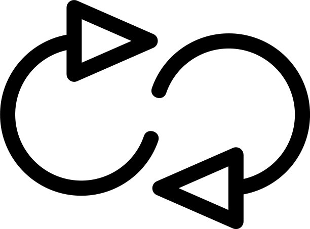 Shuffle图标或标志孤立符号符号图片下载