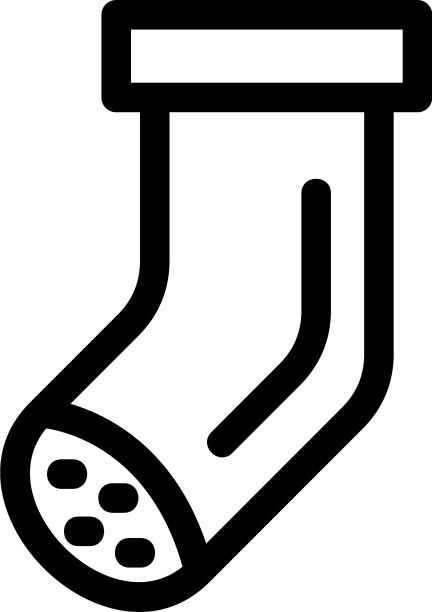 长筒袜图标或标志图片下载