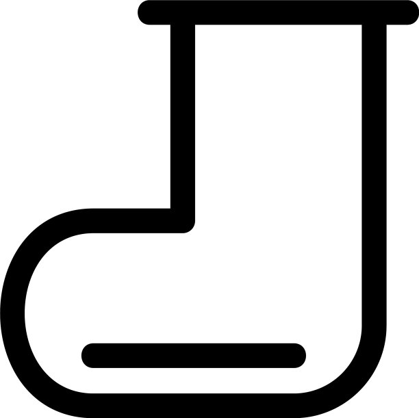 长筒袜图标或标志图片下载