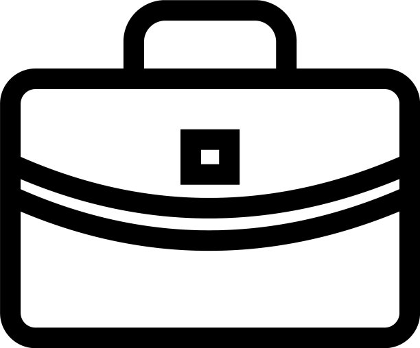 手提箱图标或标志孤立标志符号图片下载