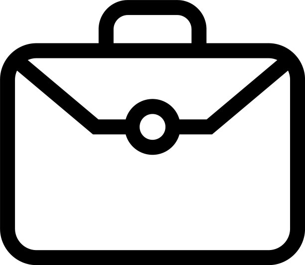 手提箱图标或标志孤立标志符号图片下载