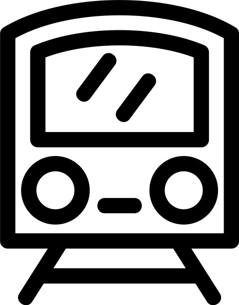 火车图标或Logo标志符号图片下载