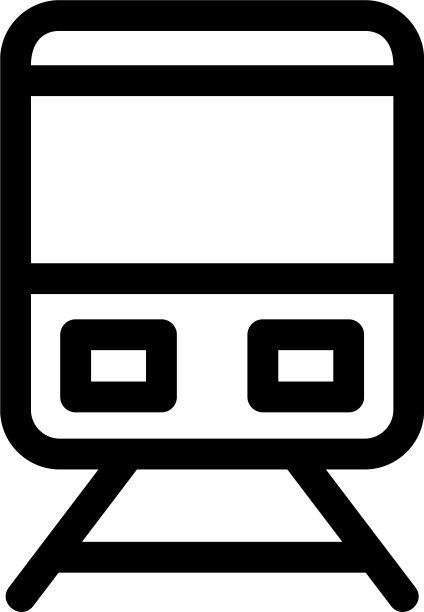 火车图标或Logo标志符号图片下载