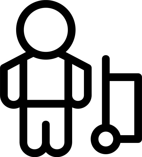 旅行者图标或标志孤立的标志符号图片下载