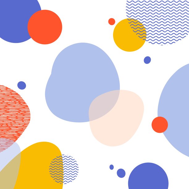 抽象手绘时尚的颜色泡泡背景。用于卡片，海报，模板，设计，邀请，打印图片下载