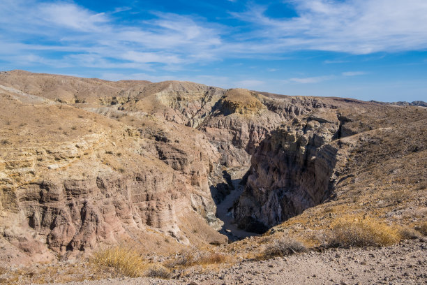 在麦加山荒野在加利福尼亚东南部的绘画峡谷图片下载