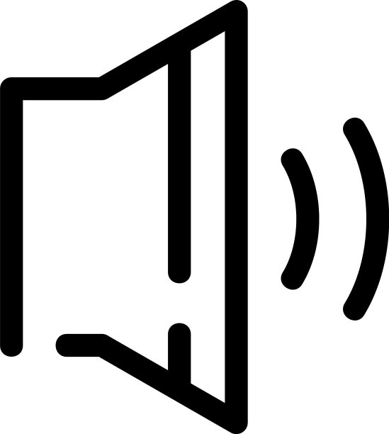 音量图标或徽标孤立符号图片下载