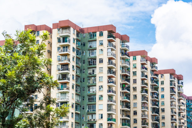 美孚新村是香港历史悠久的私人屋苑之一图片下载