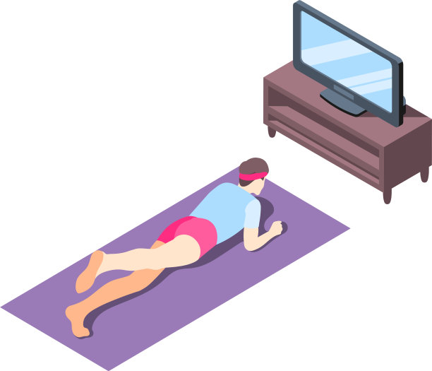 健身电视指南制作图片下载