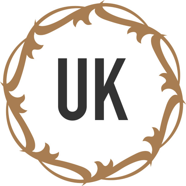 首字母典雅英国标志设计模板图片下载