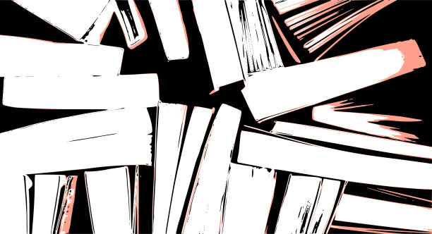 被时间使用和磨损的旧书图片下载