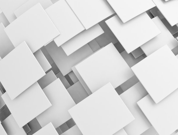 重叠的白色方块图片下载