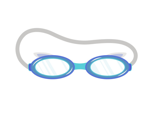 潜水和游泳用的护目镜图片下载