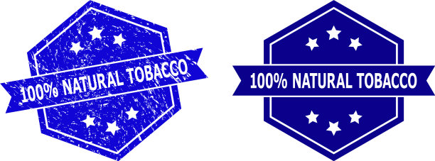 六角形100%天然烟草密封用图片下载