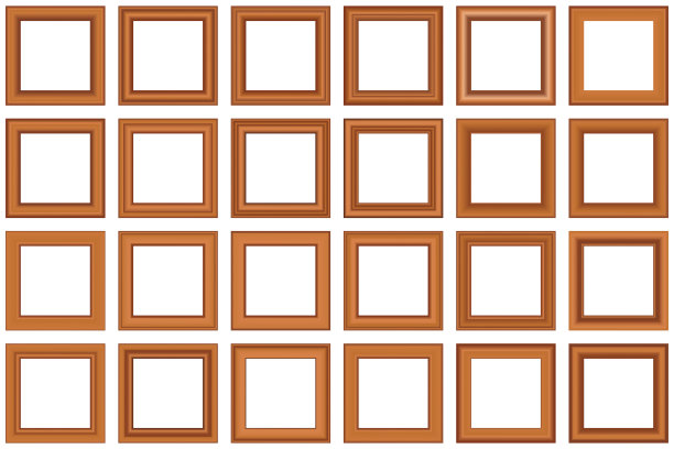 大set方复古木框架为您图片下载