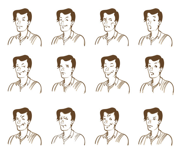 人的情绪组图片下载