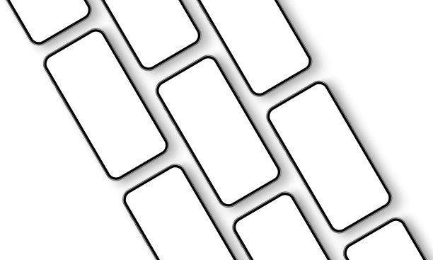 手机屏幕模拟展示你的应用程序图片下载