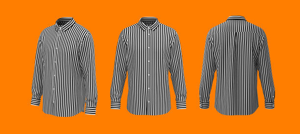 办公室长袖工作服图片下载