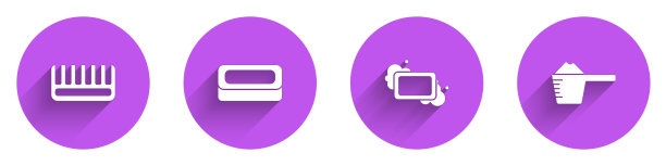 设置发刷棒肥皂和洗衣粉图片下载