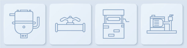 为采暖水井设置线路电锅炉图片下载