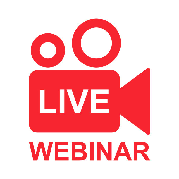 直播网络研讨会图标在线游戏培训研讨会图片下载