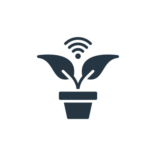 智能农业图标。字形智能农场图标用于网站设计和移动，应用程序开发，打印。智能农场图标从充满物联网收集孤立的白色背景。图片下载