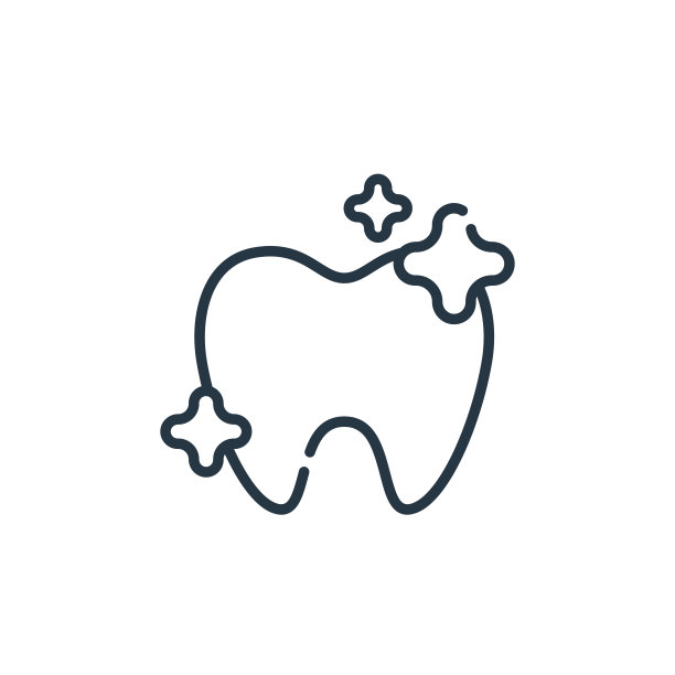 牙齿图标矢量从牙医的概念。细线插图的牙齿可编辑的行程。牙齿线性标志用于web和移动应用程序，标志，印刷媒体。图片下载