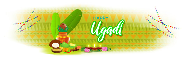 概念快乐的ugadi与卡拉沙打招呼图片下载