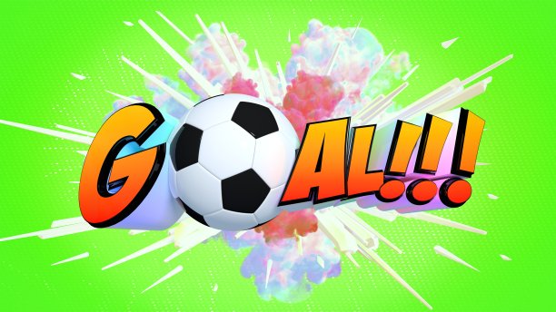 可怕的爆炸进球信息与足球图片下载