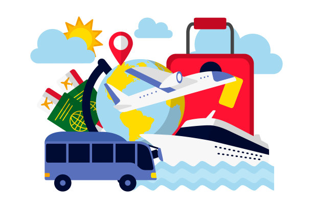 环游世界概念图片下载