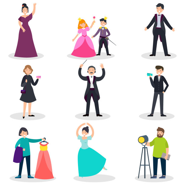 剧院里的人图片下载