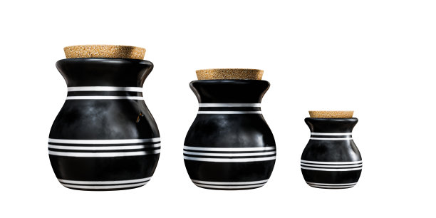 花瓶孤立在白色背景上图片下载