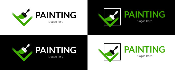 时尚的绘画的标志图片下载